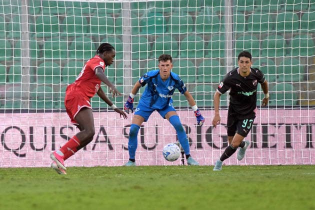 Tiro goal 2-2 Rachid Kouda del Mantova durante la partita dei sedicesimi di finale di coppa Italia tra Palermo e Mantova allo stadio Renzo Barbera di Palermo Italia - GiovedÃ¬ 03 settembre 2026. - Calcio. (Foto di Giovanni Isolino Lapresse)  Copyright: xGiovannixIsolino LaPressex