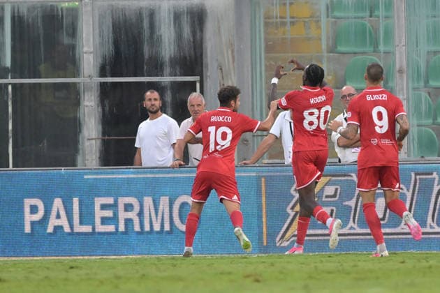 Esultanza goal 2-2 Rachid Kouda del Mantova durante la partita dei sedicesimi di finale di coppa Italia tra Palermo e Mantova allo stadio Renzo Barbera di Palermo Italia - GiovedÃ¬ 03 settembre 2026. - Calcio. (Foto di Giovanni Isolino Lapresse)  Copyright: xGiovannixIsolino LaPressex