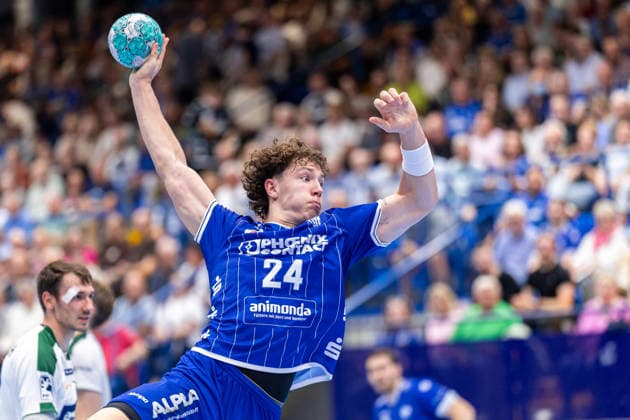 Joel Willecke, TBV Lemgo Lippe, 24 goal throws (GER), TBV Lemgo Lippe vs. HSG Wetzlar, Handball, Bundesliga 1, Matchday 2, 2026–2027 season, September 3, 2026, GER, TBV Lemgo Lippe vs. HSG Wetzlar, Handball, 1st Bundesliga, Matchday 2, 2026–2027 season, September 3, 2026, Lemgo Copyright: xEibner-Pressefoto JanxRollingerx EP_JSK