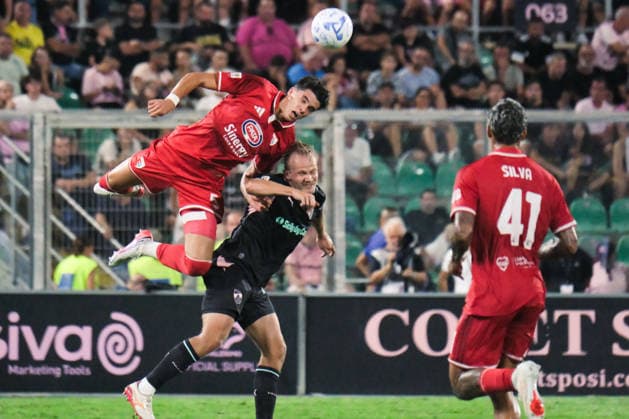 IPA88076816 - Palermo, Italy, September 3, 2026. Renzo Barbera Stadium, Palermo vs. Mantua, Round of 32 of the 2026–2027 Italian Cup. Pictured: Joel Pohjanpalo (Palermo FC)  Copyright: xFedericoxSerra IPAxSportx xx 88076816