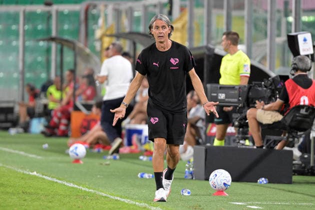 Filippo Inzaghi allenatore del Palermo durante la partita dei sedicesimi di finale di coppa Italia tra Palermo e Mantova allo stadio Renzo Barbera di Palermo Italia - GiovedÃ¬ 03 settembre 2026. - Calcio. (Foto di Giovanni Isolino Lapresse)  Copyright: xGiovannixIsolino LaPressex