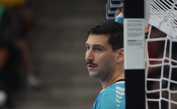 Bietigheim, Opel HBL Handball, SG BBM Bietigheim vs. THW Kiel, Martin Tomovski (BBM)