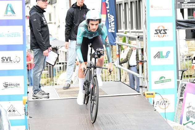 September 3, 2026 xkhx Sauerland Tour 2026 International Stage Race Stage 1 2nd Place Miguel Heidemann Rembe rad net