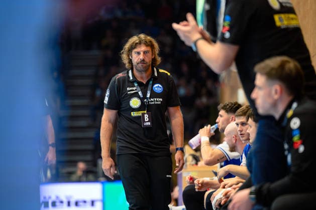 Sebastian Hinze, Coach, ThSV Eisenach (GER), ThSV Eisenach vs. HBW Balingen Weilstetten, 1st Opel Handball Bundesliga, Handball, Matchday 2, 2026–2027 Season, September 3, 2026 GER, ThSV Eisenach vs. HBW Balingen Weilstetten, 1st Opel Handball Bundesliga, Handball, Matchday 2, 2026–2027 Season, September 3, 2026 Eisenach Copyright: xMartinxHerbstx