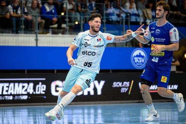 Csaba Leimeter, HBW Balingen Weilstetten, 55; Stephan Seitz, ThSV Eisenach, 44 (GER); ThSV Eisenach vs. HBW Balingen Weilstetten, 1st Opel Handball Bundesliga, Handball, Matchday 2, 2026–2027 season, September 3, 2026 GER, ThSV Eisenach vs. HBW Balingen Weilstetten, 1st Opel Handball Bundesliga, Handball, Matchday 2, 2026–2027 season, September 3, 2026 Eisenach Copyright: xMartinxHerbstx
