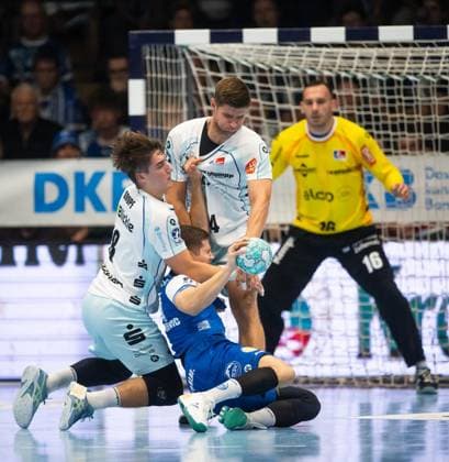 HANDBALL OPEL HBL THSV EISENACH HBW BALINGEN WEILSTETTEN ** FOR EDITORIAL PURPOSES ONLY ** EDITORIAL USE ONLY ** p September 3, 2026 Eisenach Handball Opel Handball 1st Bundesliga 2026–2027 Season Werner Assmann Hall Matchday 2 ThSV Eisenach vs. HBW Balingen Weilstetten Photo by Elias Scholtes 4 ThSV Eisenach in a duel with Magnus Grupe 8 HBW Balingen Weilstetten Germany Thuringia Eisenach Copyright SaschaxFromm Copyright: SaschaxFromm doc87g10mx0rehpnds8h0v ,EDITORIAL USE ONLY Copyright: SaschaxFromm