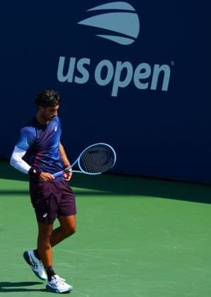Lorenzo Musetti in second round action 2026 US Open, Day Five, USTA Billie Jean King National Tennis Center, New York, USA - 03 Sep 2026New York USTA Billie Jean King National T New York (NY) United States of America EDITORIAL USE ONLY No use with unauthorised audio, video, data, fixture lists, club league logos or live services. Online in-match use limited to 120 images, no video emulation. No use in betting, games or single club league player publications. Copyright: xJavierxGarcia Shutterstockx 17132980at