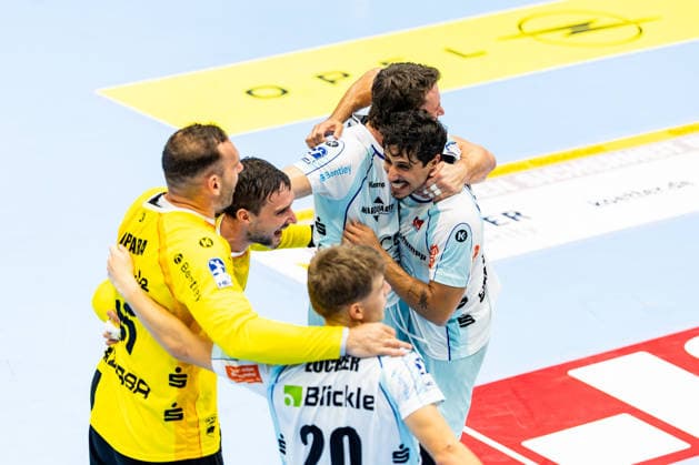 September 3, 2026, GER, Handball, Men, Season 26–27, Opel 1st Division, Matchday 2, ThSV Eisenach vs. HBW Balingen Weilstetten. HBW Balingen Weilstetten wins the away game in Eisenach 27–36 at the 99817 Eisenach Werner Assmann Hall, Am Sportp, Thuringia, Germany