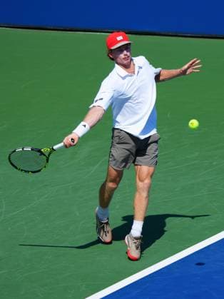 Dane Sweeny in second round action 2026 US Open, Day Five, USTA Billie Jean King National Tennis Center, New York, USA - 03 Sep 2026New York USTA Billie Jean King National T New York (NY) United States of America EDITORIAL USE ONLY No use with unauthorised audio, video, data, fixture lists, club league logos or live services. Online in-match use limited to 120 images, no video emulation. No use in betting, games or single club league player publications. Copyright: xJavierxGarcia Shutterstockx 17132980ax