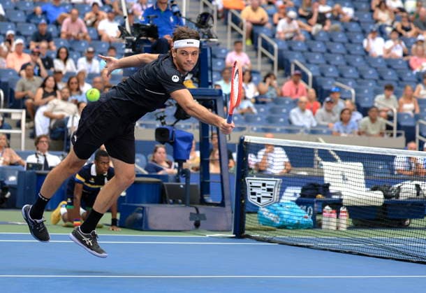 US Open tennis tournament - Day 5 Taylor Fritz of USA in action against Mattia Bellucci of Italy during the Men s Singles second round of the US Open Tennis Championships in Flushing Meadows, New York, USA, 03 September 2026. FLUSHING MEADOWS NEW YORK United States  Copyright: xCRISTOBALxHERRERA-ULASHKEVICHx