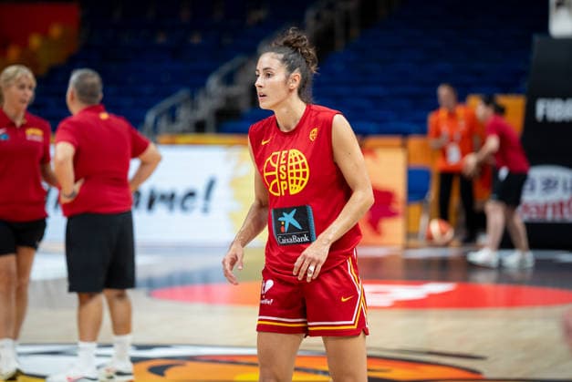 Spain Team Practice - FIBA Women s Basketball World Cup 2026. Maria Conde is seen during practice of the Spain national team, Nationalteam at the FIBA Women s Basketball World Cup 2026 in Berlin, Germany, on September 3, 2026. Berlin Germany  Copyright: xMarcinxGolbax originalFilename:golba-spaintea260903_npK8g.jpg