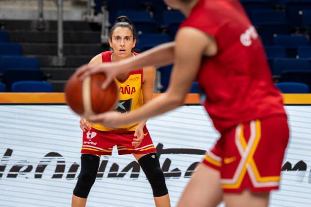 Spain Team Practice - FIBA Women s Basketball World Cup 2026. Alba Torrens practices with the Spain national team, Nationalteam at the FIBA Women s Basketball World Cup 2026 in Berlin, Germany, on September 3, 2026. Berlin Germany  Copyright: xMarcinxGolbax originalFilename:golba-spaintea260903_npRD9.jpg
