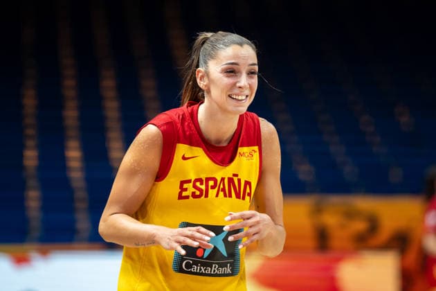 Spain Team Practice - FIBA Women s Basketball World Cup 2026. Mariona Ortiz practices with the Spain national team, Nationalteam at the FIBA Women s Basketball World Cup 2026 in Berlin, Germany, on September 3, 2026. Berlin Germany  Copyright: xMarcinxGolbax originalFilename:golba-spaintea260903_npTAQ.jpg