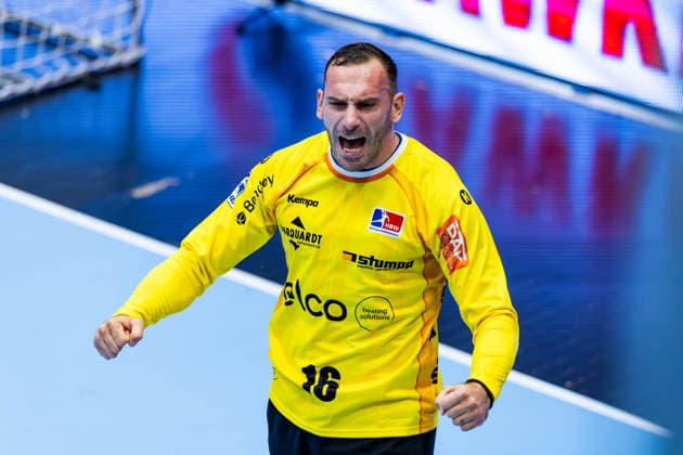 September 3, 2026, GER, Handball, Men, Season 26–27, Opel 1st Division, Matchday 2, ThSV Eisenach vs. HBW Balingen-Weilstetten, Vladimir Cupara, HBW Balingen-Weilstetten 99817 Eisenach, Werner Assmann, Halle am Sportpark, Thuringia, Germany
