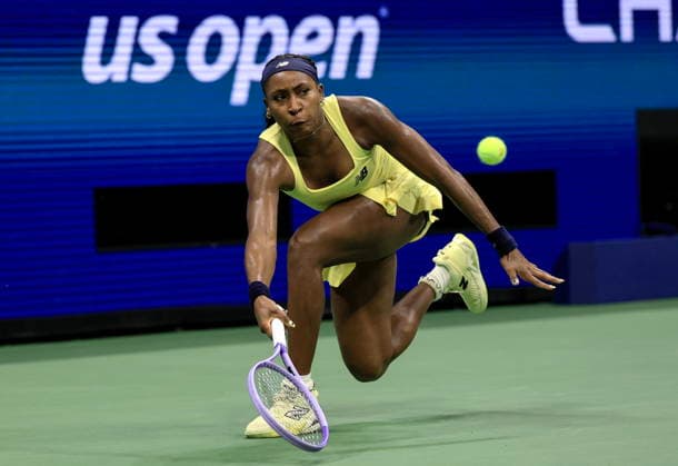 US Open tennis tournament - Day 5 Coco Gauff of the USA in action against Paula Badosa of Spain during the Women s Singles second round of the US Open Tennis Championships in Flushing Meadows, New York, USA, 03 September 2026. FLUSHING MEADOWS NEW YORK United States  Copyright: xCRISTOBALxHERRERA-ULASHKEVICHx