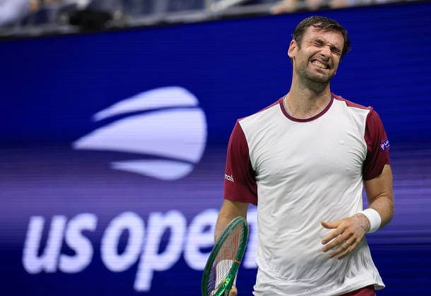 US Open tennis tournament - Day 5 Quentin Halys of France reacts during his match against Alexander Zverev of Germany during the Men s Singles second round of the US Open Tennis Championships in Flushing Meadows, New York, USA, 03 September 2026. FLUSHING MEADOWS NEW YORK United States  Copyright: xCRISTOBALxHERRERA-ULASHKEVICHx