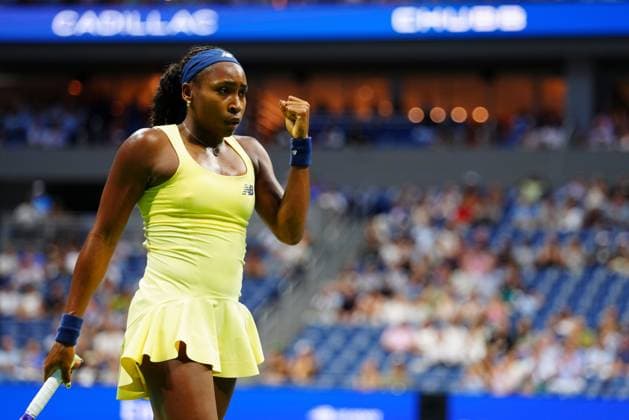 Coco Gauff 2026 US Open, Day Five, USTA Billie Jean King National Tennis Center, New York, USA - 03 Sep 2026New York USTA Billie Jean King National T New York (NY) United States of America EDITORIAL USE ONLY No use with unauthorised audio, video, data, fixture lists, club league logos or live services. Online in-match use limited to 120 images, no video emulation. No use in betting, games or single club league player publications. Copyright: xJavierxGarcia Shutterstockx 17132980dh