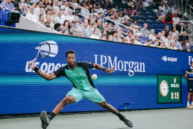 US Open tennis tournament - Day 5 epaselect Gael Monfils of France in action against Learner Tien of the USA during their men s singles second round match at the US Open Tennis Championships at the USTA Billie Jean King National Tennis Center in Flushing Meadows, New York, USA, 03 September 2026. The 2026 US Open runs from 23 August through 13 September. FLUSHING MEADOWS NEW YORK United States  Copyright: xOLGAxFEDOROVAx