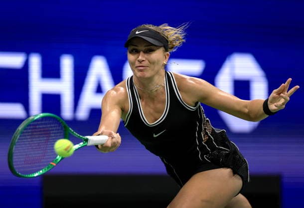 US Open tennis tournament - Day 5 epaselect Paula Badosa of Spain in action against Coco Gauff of the USA during the Women s Singles second round of the US Open Tennis Championships in Flushing Meadows, New York, USA, 03 September 2026. FLUSHING MEADOWS NEW YORK United States  Copyright: xCRISTOBALxHERRERA-ULASHKEVICHx