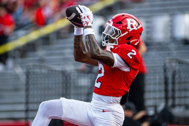UMass Minutemen v Rutgers Scarlet Knights - NCAA, College League, USA FBS Football Ben Black III of the Rutgers Scarlet Knights warms up before an NCAA FBS football game at SHI Stadium in Piscataway, United States, on September 3, 2026. Piscataway United States  Copyright: xDanxSquicciarinix originalFilename:squicciarini-umassmin260903_npL8k.jpg