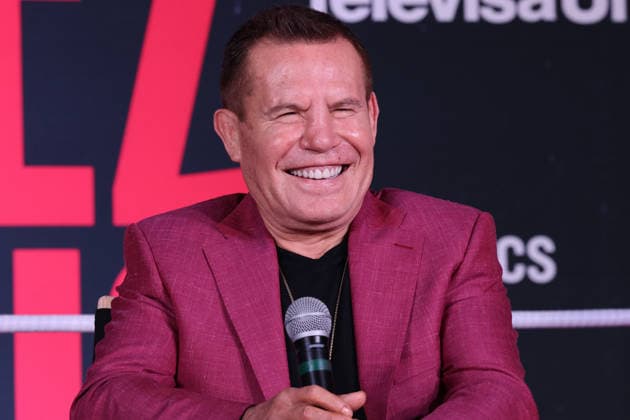 Chavez v Chavez Documentary Series press conference, PK, Pressekonferenz Former Mexican boxer Julio Cesar Chavez speaks during the press conference for the ViX Original documentary series Chavez v. Chavez at Videocine. on September 3, 2026 in Mexico City, Mexico. (Photo by Yamak Perea Eyepix Group) Copyright: xYamakxPerea xEyepixxGroupx YP_03092026_197144
