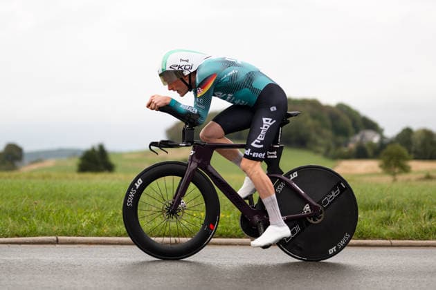 Cycling, Stage 1 of the Sauerland Tour, 13.5-km individual time trial, September 4, 2026 Ole Theiler GER, REMBE rad net Brilon, North Rhine-Westphalia, Germany Copyright: xMarcelxHilgerx