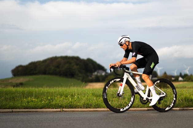 Cycling, Stage 1 of the Sauerland Tour, 13.5 km individual time trial, September 4, 2026, Paul Voß (GER), Rose Racing Circle Brilon, North Rhine-Westphalia, Germany Copyright: xMarcelxHilgerx