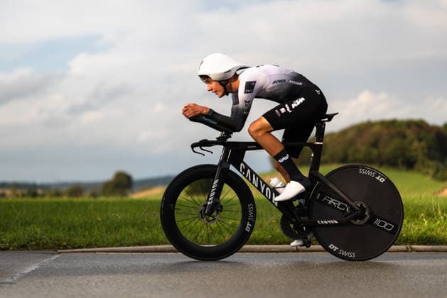 Cycling, Stage 1 of the Sauerland Tour, 13.5 km individual time trial, September 4, 2026 Zeno Levi Winter (GER), Tirol KTM Cycling Team, Brilon, North Rhine-Westphalia, Germany Copyright: xMarcelxHilgerx