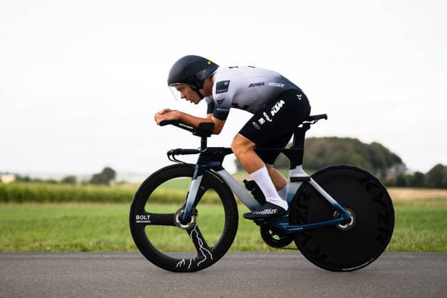 Cycling, Stage 1 of the Sauerland Tour, 13.5-km individual time trial, September 4, 2026 Benjamin Eckerstorfer (AUT), Tyrol, KTM Cycling Team, Brilon, North Rhine-Westphalia, Germany Copyright: xMarcelxHilgerx