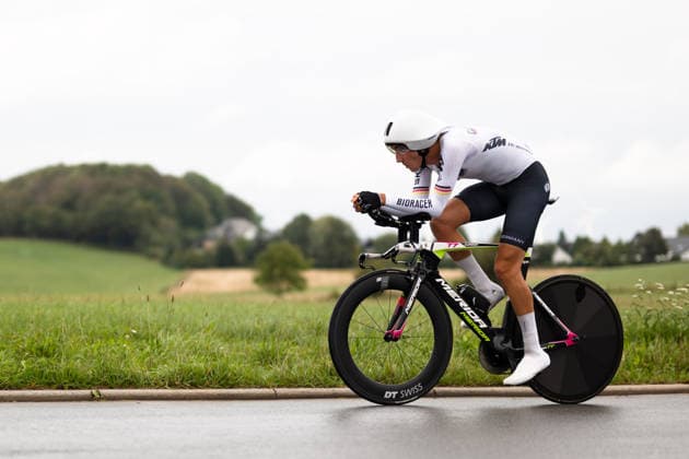 Cycling, Stage 1 of the Sauerland Tour, 13.5 km individual time trial, September 4, 2026, Marc Clauss (GER), German National Team, Brilon, North Rhine-Westphalia, Germany Copyright: xMarcelxHilgerx