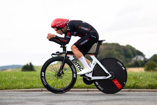 Cycling, Stage 1 of the Sauerland Tour, 13.5-km individual time trial, September 4, 2026 Bruno Kessler (GER), Tudor Pro Cycling Team U23, Brilon, North Rhine-Westphalia, Germany Copyright: xMarcelxHilgerx