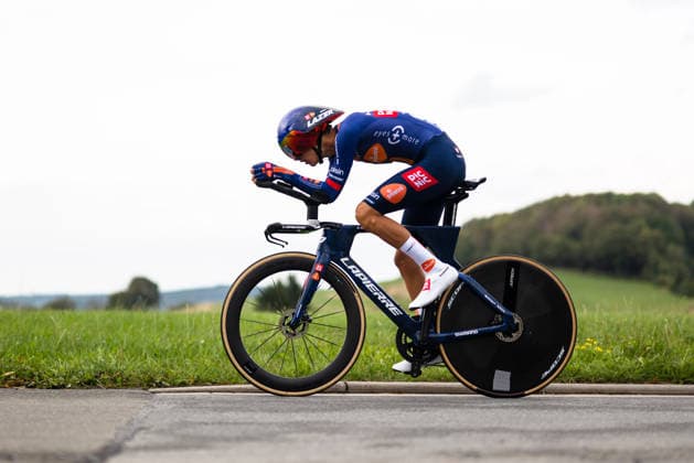 Cycling, Stage 1 of the Sauerland Tour, 13.5-km individual time trial, September 4, 2026 Alexandre Trouvain (FRA), Development Team Picnic PostNL, Brilon, North Rhine-Westphalia, Germany Copyright: xMarcelxHilgerx