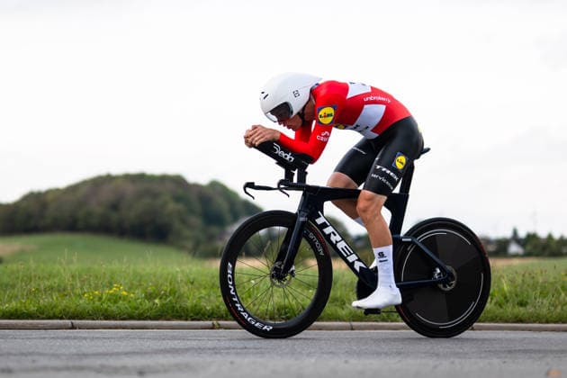 Cycling, Stage 1 of the Sauerland Tour, 13.5-km individual time trial, September 4, 2026 Kristian Egholm DEN, Lidl Trek Future Racing Brilon North Rhine-Westphalia Germany Copyright: xMarcelxHilgerx