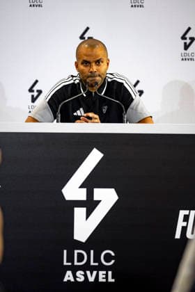 BASKETBALL : Tony Parker - LDCL ASVEL- Lyon (France) - 04 09 2026 Tony Parker en confÃ rence de presse Ã la Tony Parker Academy Ã Lyon le 04 09 2026. Photo Sandrine Thesillat PsNewZ  Copyright: xSandrinexThesillatx