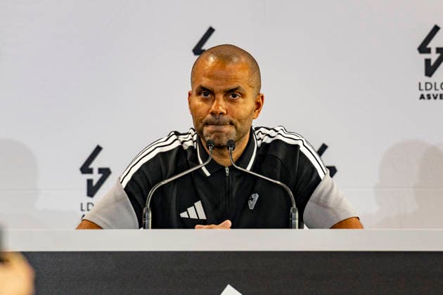 Basketball, ASVEL Lyon-Villeurbanne press conference with Tony Parker