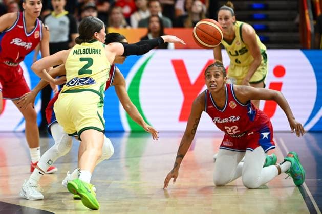 Australia v Puerto Rico - FIBA Women s Basketball World Cup 2026 BERLIN, GERMANY - SEPTEMBER 04 : Guirantes Arella guard of Puerto Rico during the FIBA Women s Basketball World Cup group C phase match between Australia and Puerto Rico in Berlin on September 4, 2026 in Berlin, Germany, 04 09 2026 Berlin Germany  Copyright: xVincentxKalutx
