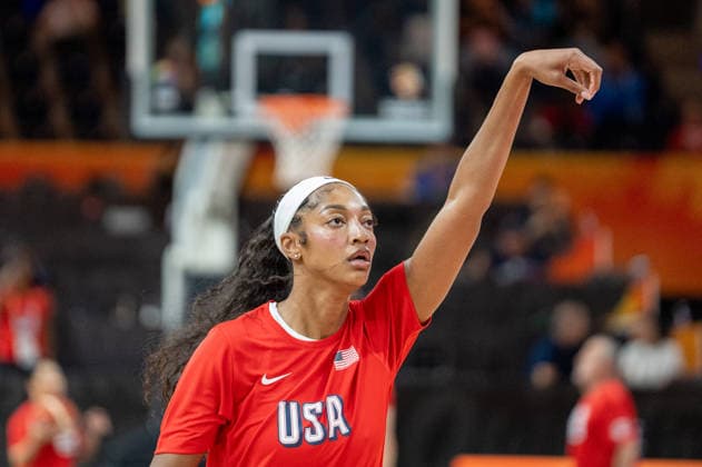 German Basketball, FIBA Women’s World Cup, USA vs. China on September 4, 2026, in Berlin at the Max Schmeling Halle; Angel Reese, USA, 15 Copyright: xSvenxHeidmannx