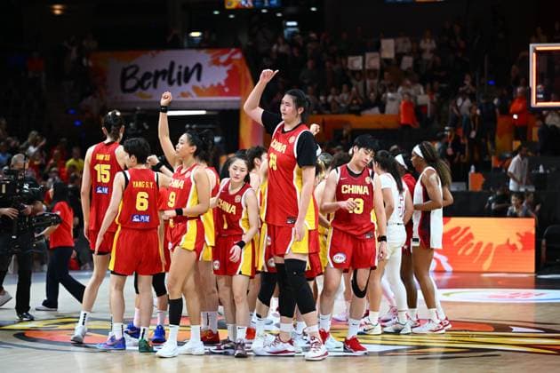 USA v China - FIBA Women s Basketball World Cup 2026 BERLIN, GERMANY - SEPTEMBER 04 : Zhang Ziyu center of China during the FIBA Women s Basketball World Cup group D phase match between United States of America and China in Berlin on September 4, 2026 in Berlin, Germany, 04 09 2026 Berlin Germany  Copyright: xVincentxKalutx
