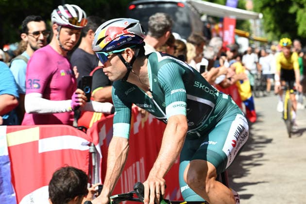 04-09-2026 Vuelta A Espana; Tappa 13 Almunecar - Loja; 2026, Visma - Lease A Bike; Van Aert, Wout; Almunecar; 