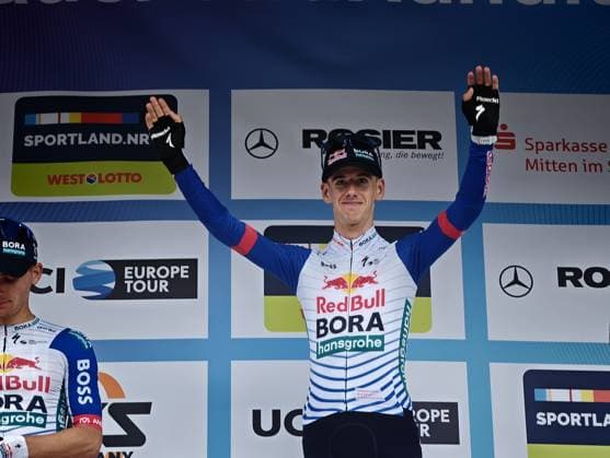 September 4, 2026 xkhx Sauerland Tour 2026 International Stage Race Stage 2 Winner: Max Bock, Red Bull Bora hansgrohe Rookies