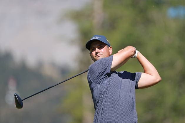 2026 Omega European Masters - DP World Tour Benjamin Rusch of Switzerland plays during the second round of the 2026 Omega European Masters at the Golf de Crans-sur-Sierre in Crans-Montana, Switzerland, on September 4, 2026. Crans-Montana Switzerland  Copyright: xRemyxGrosx originalFilename:gros-notitle260904_np8k3.jpg