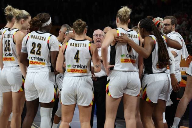 Belgium s head coach Mike Thibault pictured during a game between Belgian national basketball team Belgian Cats and Turkey, game 1 of the group phase at the FIBA Women s Basketball World Cup, on Friday 4 September 2026, in Berlin, Germany. The FIBA Women s Basketball World Cup takes place in Berlin from 4 to 23 September 2026. VIRGINIExLEFOUR  x185240657x