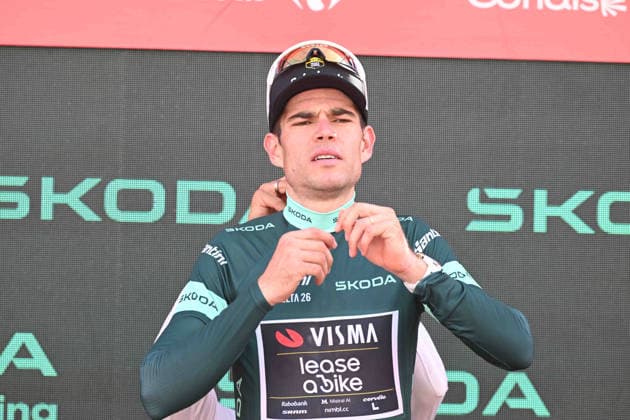 04-09-2026 Vuelta A Espana; Tappa 13 Almunecar - Loja; 2026, Visma - Lease A Bike; Van Aert, Wout; Loja; 