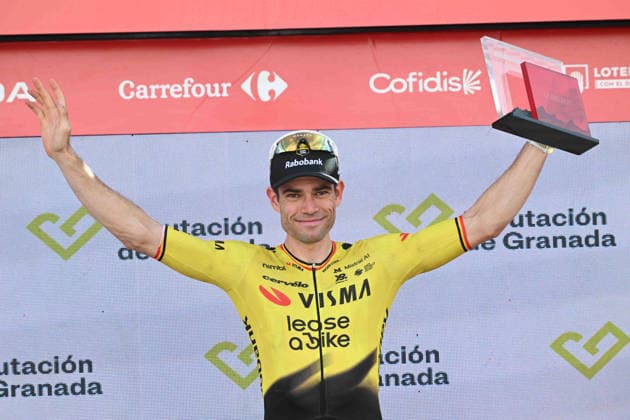 04-09-2026 Vuelta A Espana; Tappa 13 Almunecar - Loja; 2026, Visma - Lease A Bike; Van Aert, Wout; Loja; 