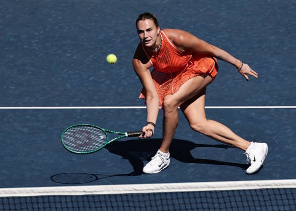 Aryna Sabalenka, US Open Championships, Billie Jean King National Tennis Center, Flushing Meadows, New York, USA . *** Aryna Sabalenka, U.S. Open, Billie Jean King National Tennis Center, Flushing Meadows, New York, USA Copyright: xJuergenxHasenkopfx