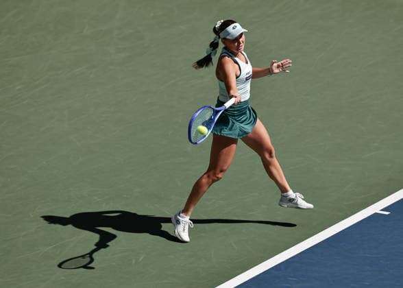 Kamilla Rakhimova (UZB), US Open Championships, Billie Jean King National Tennis Center, Flushing Meadows, New York, USA . *** Kamilla Rakhimova (UZB), U.S. Open Championships, Billie Jean King National Tennis Center, Flushing Meadows, New York, USA Copyright: xJuergenxHasenkopfx