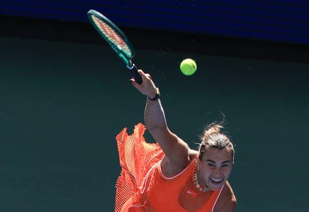 US Open tennis tournament - Day 6 Aryna Sabalenka of Belarus in action against Kamilla Rakhimova of Uzbekistan during the Women‚Äôs Singles round 3 of the US Open Tennis Championship at the USTA Billie Jean King National Tennis Center in Flushing Meadows, New York, USA, 04 September 2026. The 2026 US Open tournament runs from 23 August through 13 September. FLUSHING MEADOWS NEW YORK United States  Copyright: xCRISTOBALxHERRERA-ULASHKEVICHx