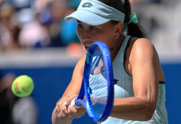 US Open tennis tournament - Day 6 Kamilla Rakhimova of Uzbekistan in action against Aryna Sabalenka of Belarus during the Women‚Äôs Singles round 3 of the US Open Tennis Championship at the USTA Billie Jean King National Tennis Center in Flushing Meadows, New York, USA, 04 September 2026. The 2026 US Open tournament runs from 23 August through 13 September. FLUSHING MEADOWS NEW YORK United States  Copyright: xCRISTOBALxHERRERA-ULASHKEVICHx