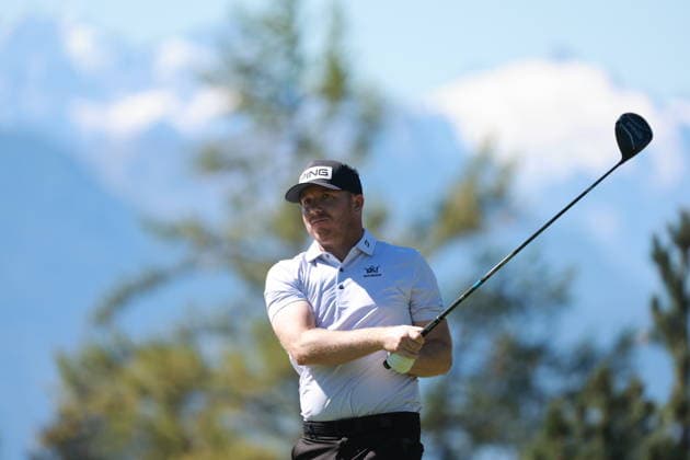 Omega European Masters 2026 - Day Two Daniel Young of Scotland plays during the second round of the 2026 Omega European Masters at the Golf de Crans-sur-Sierre in Crans-Montana, Switzerland, on September 4, 2026. Crans-Montana Switzerland  Copyright: xRemyxGrosx originalFilename:gros-notitle260904_np9kD.jpg