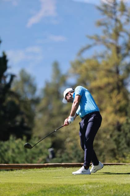 Omega European Masters 2026 - Day Two Adrian Otaegui of the United Arab Emirates plays during the second round of the 2026 Omega European Masters at the Golf de Crans-sur-Sierre in Crans-Montana, Switzerland, on September 4, 2026. Crans-Montana Switzerland  Copyright: xRemyxGrosx originalFilename:gros-notitle260904_npa9z.jpg